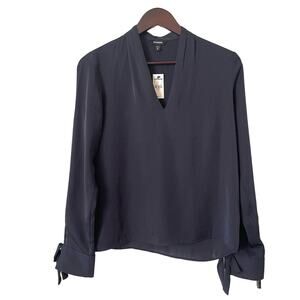 Express tie sleeve blouse
